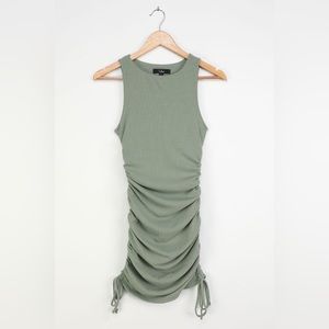 Lulu’s ruched bodycon dress